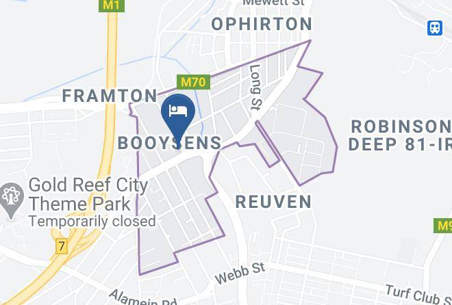 City Of Johannesburg - Booysens Hotel Maps