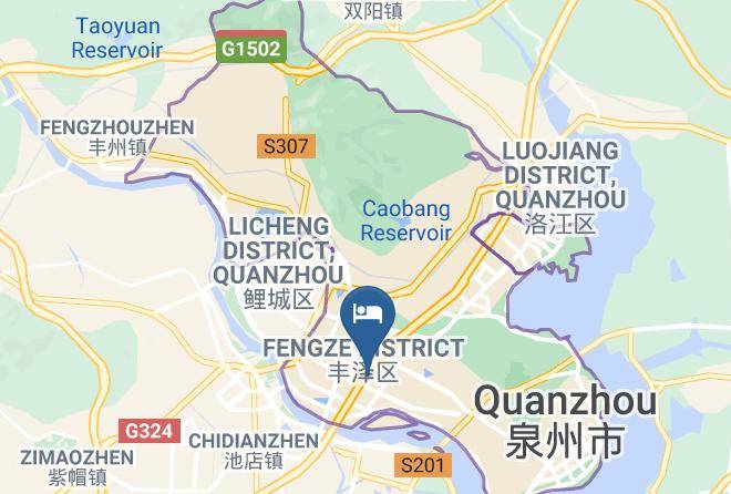 Quanzhou - Booz 1978 Fashion Hotels Maps