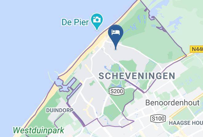 Hotel Bor Scheveningen Map