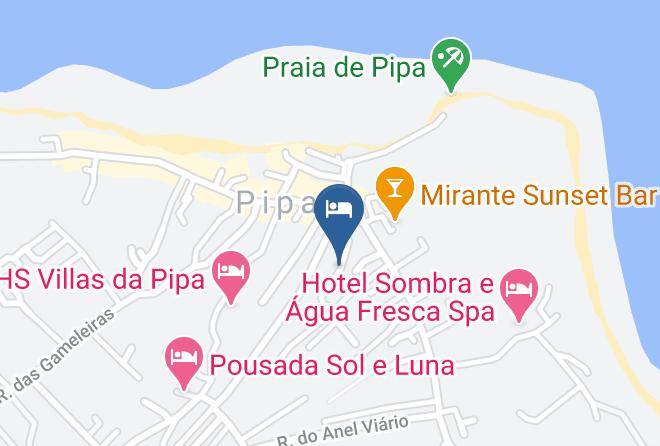 Tibau Do Sul - Bora Beach Maps
