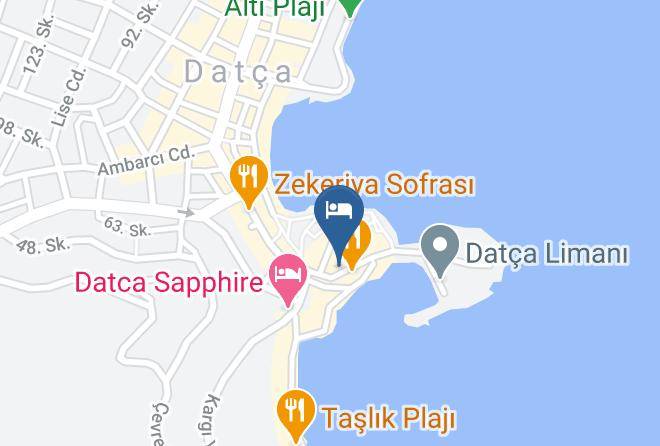 Datca - Bora Hotel Maps