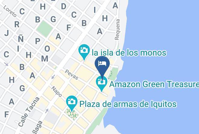 Maynas - Bora Hotel Iquitos Maps