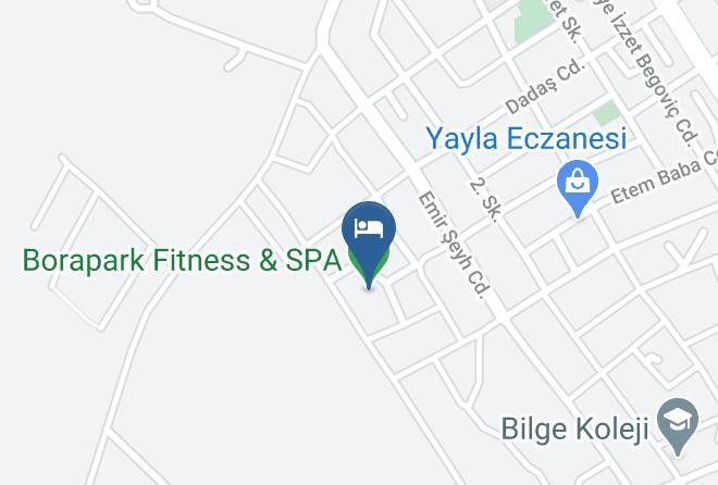 Ilica - Bora Park Otel Maps