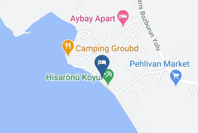 Mugla - Blu Brezza Butik Marin Hotel Maps