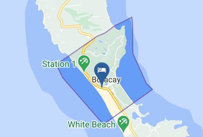 Boracay Yegrina Resort Map
