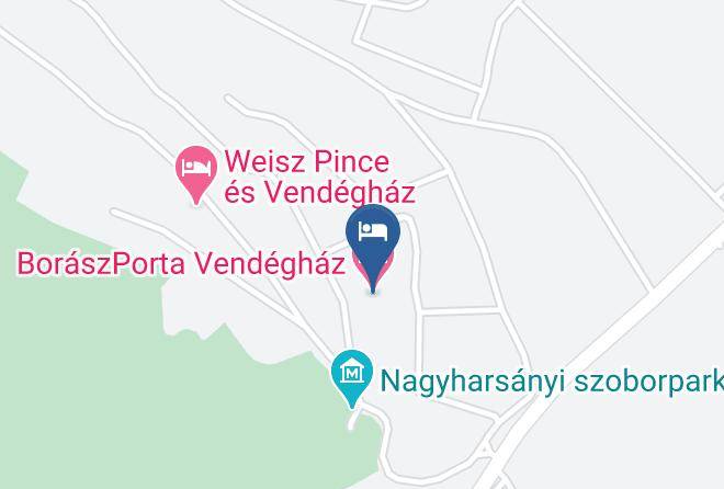 Nagyharsany - Boraszporta Vendeghaz Maps