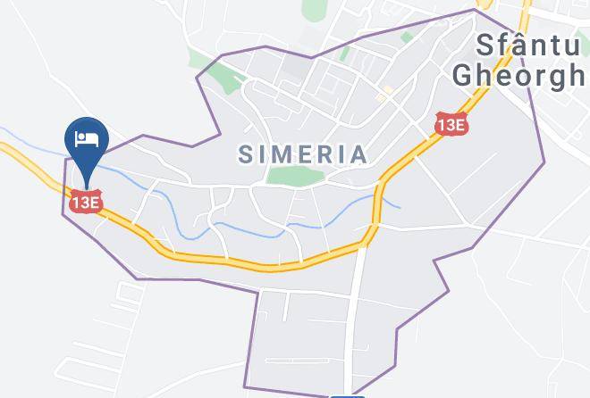 Sfantu Gheorghe - Bordas Panzio Maps