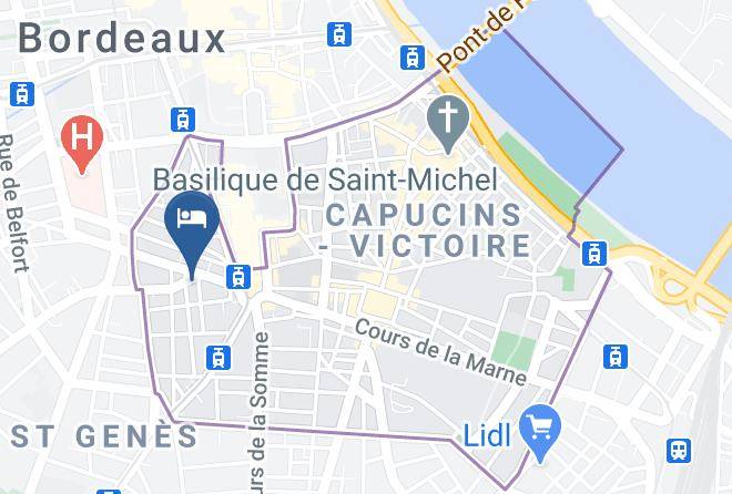 Gironde - Bordeaux A Coeur Chambre D'hote Maps