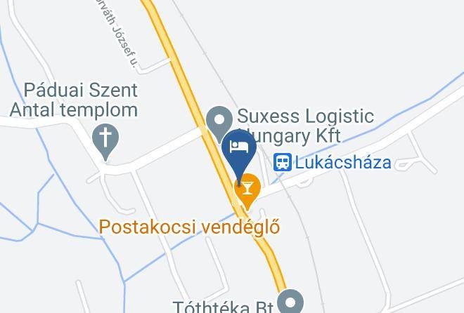 Lukacshaza - Bordo Hordo Fogado Maps