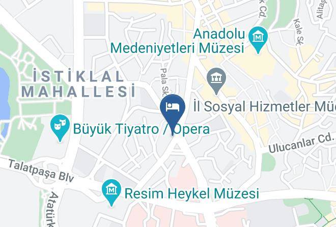 Altindag - Bordo Otel Maps