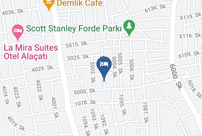 Cesme - Boreas Butik Otel Alacati Maps
