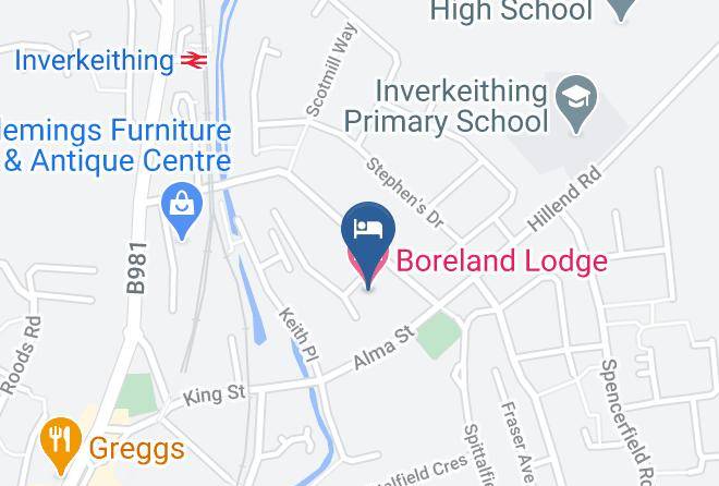 Fife - Boreland Lodge Hotel Maps