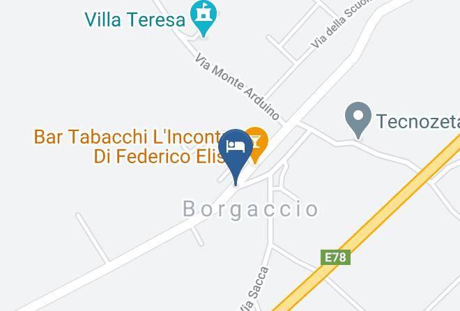 Pesaro And Urbino - Borgaccio Maps