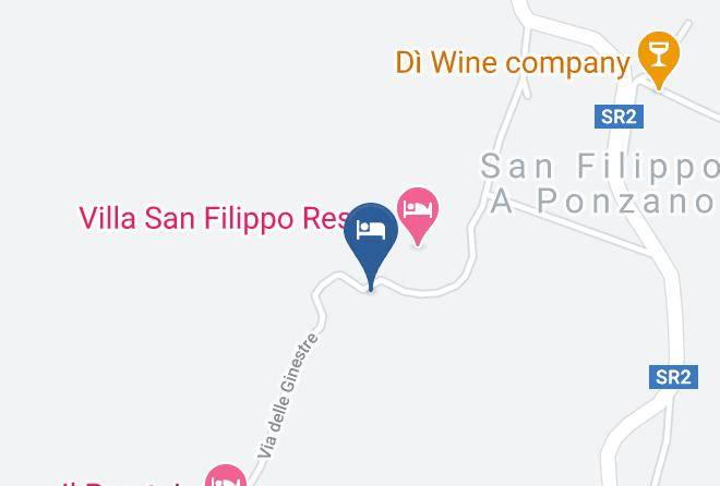 Florence - Borghetto Di San Filippo Maps