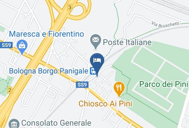 Borghetto Panigale Residence Map