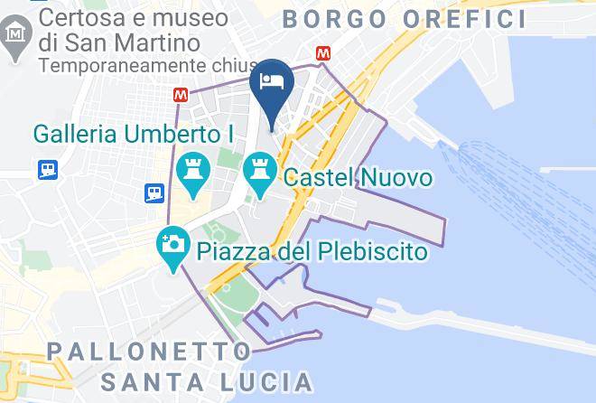 Naples - Borgo Angioino Maps