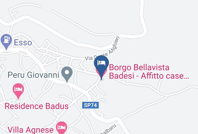Sassari - Borgo Bellavista Badesi Affitto Case Vacanza In Sardegna Maps