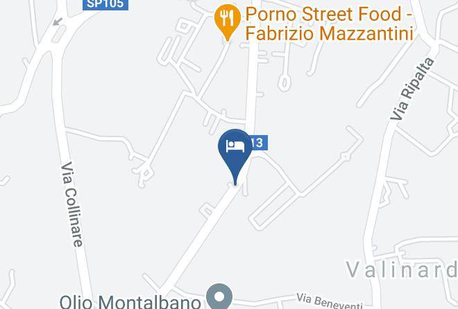 Florence - Borgo Beneventi B&b Vinci Maps