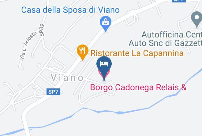 Reggio Emilia - Borgo Cadonega Relais & Spa Maps