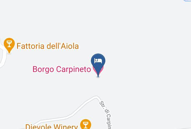Siena - Borgo Carpineto Maps