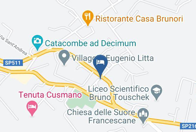 Rome - Borgo Castel Savelli Residence Maps