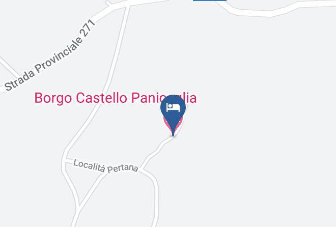 Perugia - Borgo Castello Panicaglia Maps