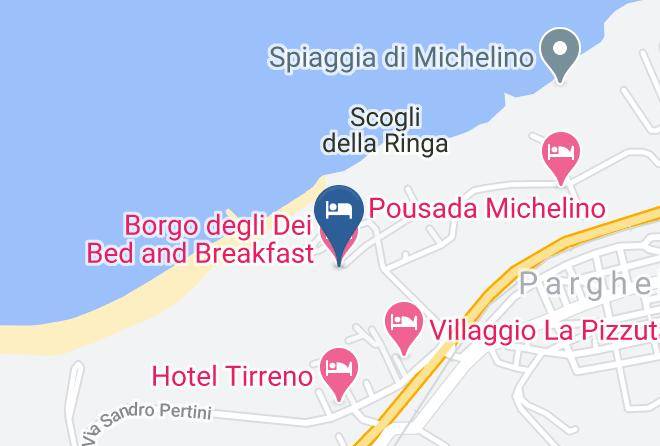 Vibo Valentia - Borgo Degli Dei Bed And Breakfast Maps
