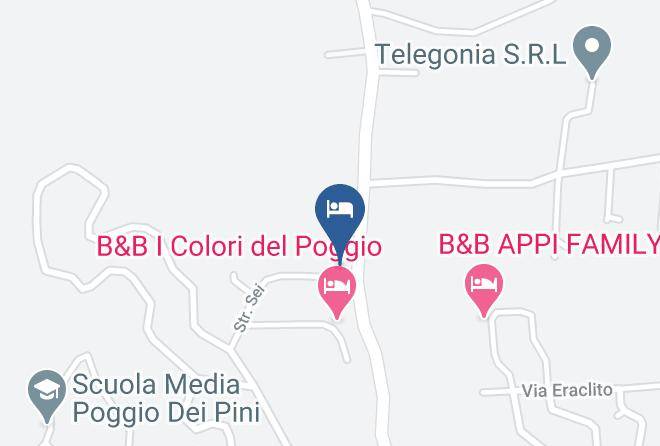Cagliari - Borgo Degli Ulivi Dependance Maps