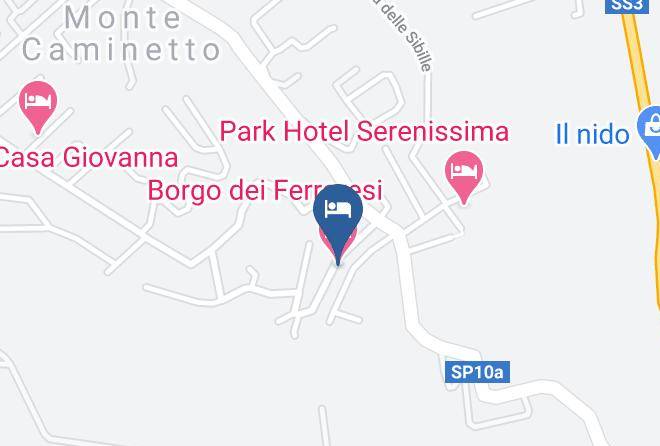 Rome - Borgo Dei Ferraresi Maps
