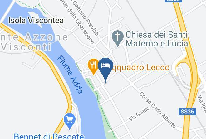 Lecco - Borgo Dei Pescatori Maps