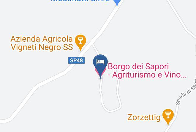 Udine - Borgo Dei Sapori Agriturismo E Vino Biologico Maps