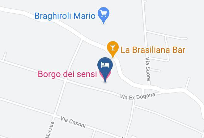 Ferrara - Borgo Dei Sensi Maps