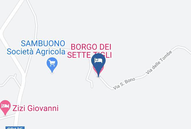 Siena - Borgo Dei Sette Tigli Maps