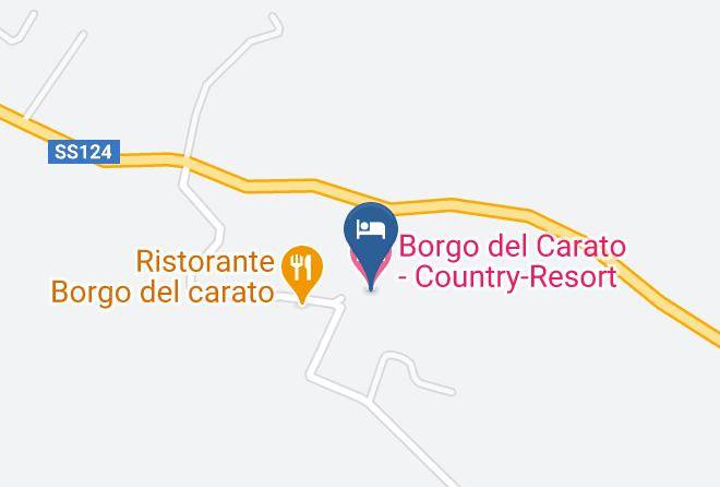 Borgo Del Carato Country Resort Spa Map