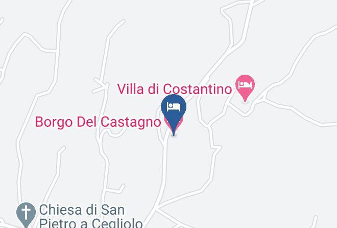 Arezzo - Borgo Del Castagno Maps