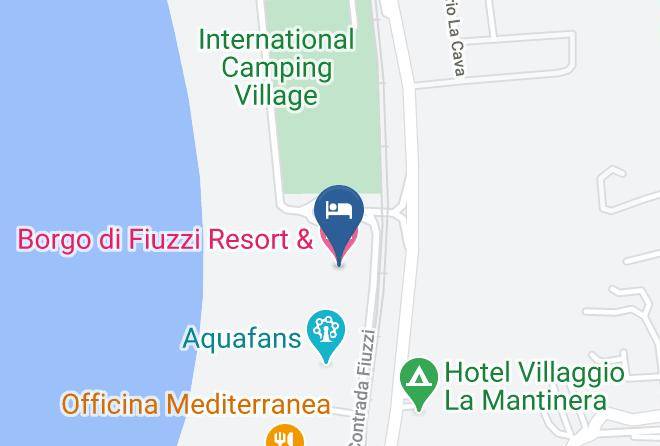 Cosenza - Borgo Di Fiuzzi Resort & Spa Maps