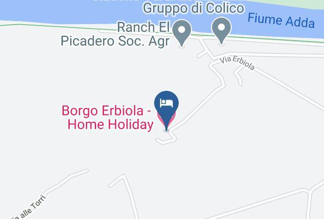 Borgo Erbiola Home Holiday Map