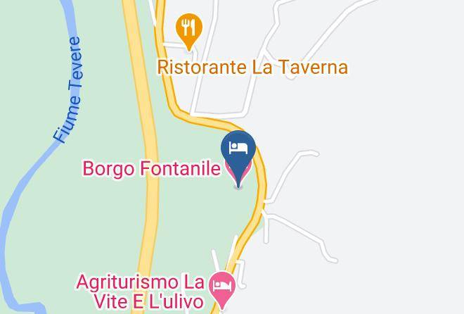 Borgo Fontanile Map