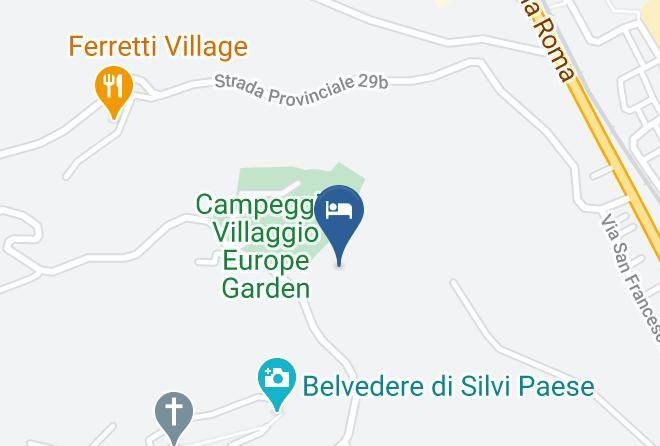 Teramo - Borgo Fonte Scura Maps