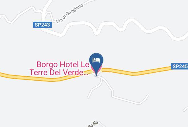 Borgo Hotel Le Terre Del Verde Ristorante La Muccheria Map