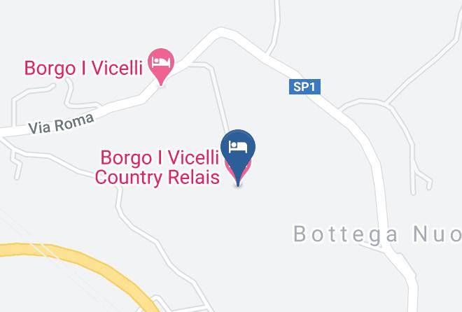 Florence - Borgo I Vicelli Country Relais Maps