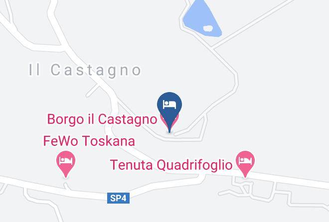 Florence - Borgo Il Castagno Maps