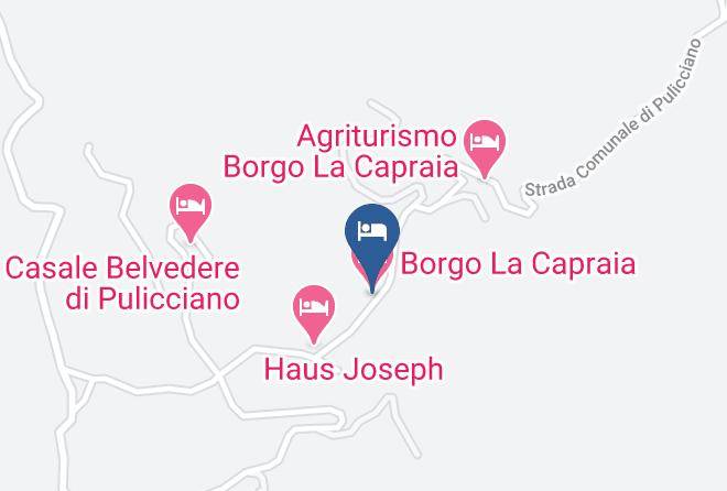 Arezzo - Borgo La Capraia Maps