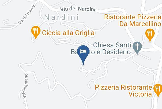 Pistoia - Borgo La Casetta Maps