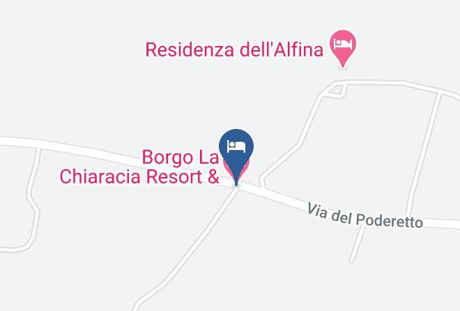 Terni - Borgo La Chiaracia Resort & Spa Maps