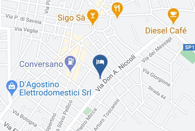 Lecce - Borgo La Pineta Maps