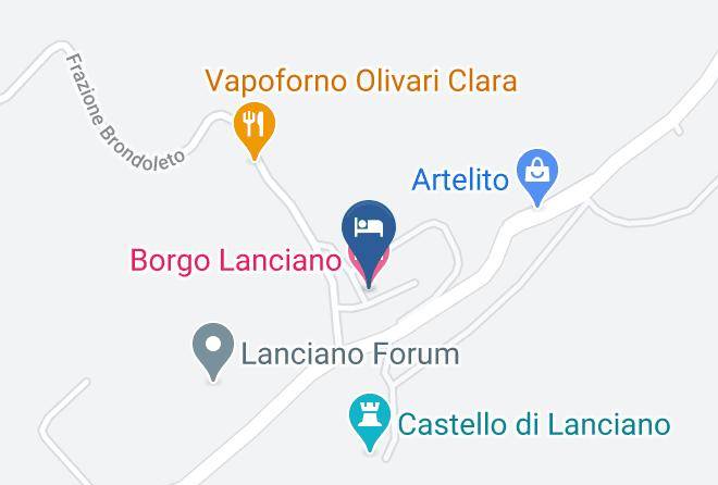 Borgo Lanciano Map