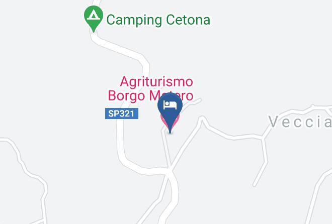 Siena - Agriturismo Borgo Matero Maps