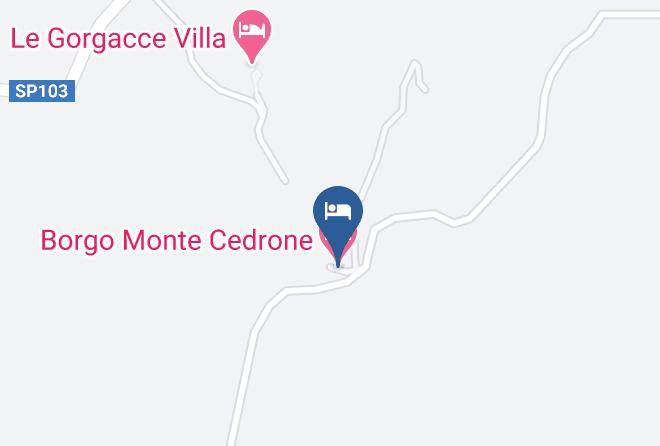 Perugia - Borgo Monte Cedrone Maps
