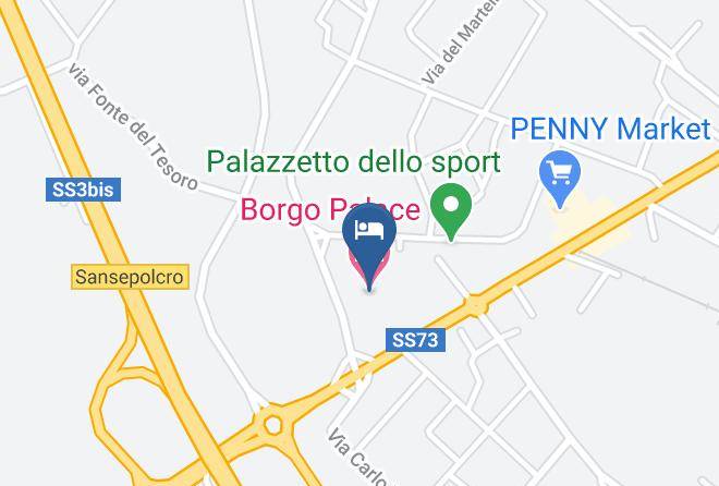 Arezzo - Borgo Palace Hotel Maps